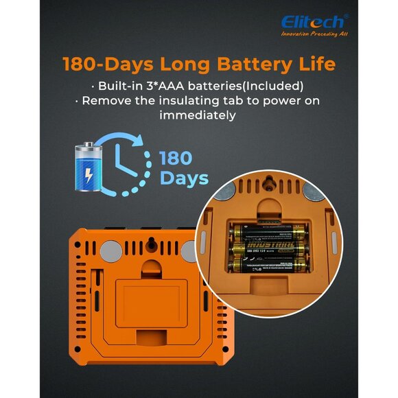 Digital Bluetooth Hygrometer Thermometer, Refrigerator Thermometer with Free APP - Picture 7 of 8